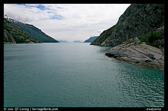 Harris Bay, Northwestern Fjord. Kenai Fjords National Park, Alaska, USA.