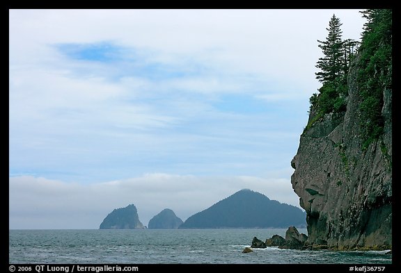 Chiswell Islands. Kenai Fjords National Park (color)