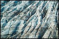 Aerial View of Bear Glacier crevasses. Kenai Fjords National Park ( color)