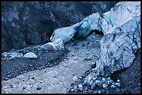 Terminus of Exit Glacier, 2016. Kenai Fjords National Park ( color)