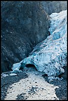 Base of Exit Glacier, 2016. Kenai Fjords National Park ( color)