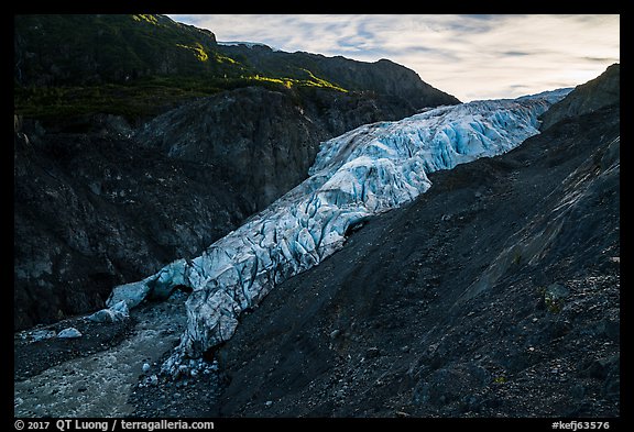Exit Glacier, 2016. Kenai Fjords National Park (color)