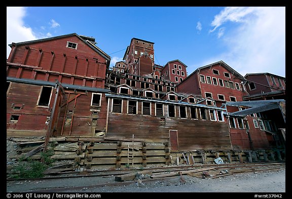 Historic Kennecott Mill. Wrangell-St Elias National Park (color)