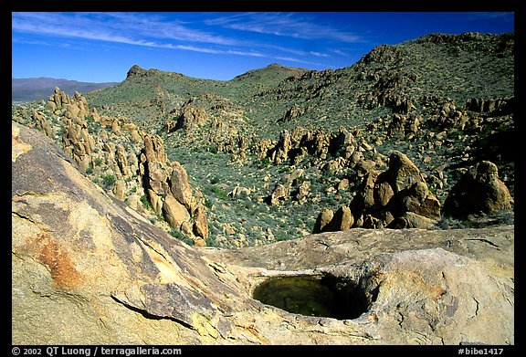 Boulders in Grapevine mountains. Big Bend National Park