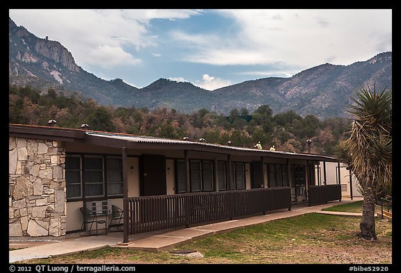 Guestrooms, Chisos Mountain Lodge. Big Bend National Park (color)
