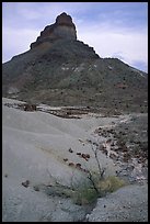 Volcanic tower near Tuff Canyon. Big Bend National Park ( color)