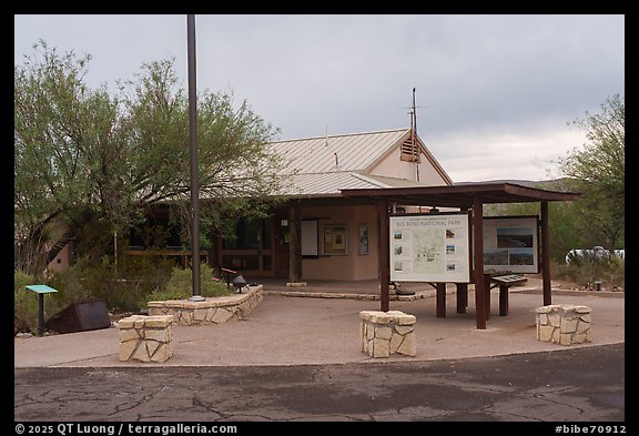 Rio Grande Village Visitor Center. Big Bend National Park (color)