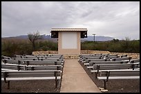 Amphitheater,  Rio Grande Village Campground. Big Bend National Park ( color)