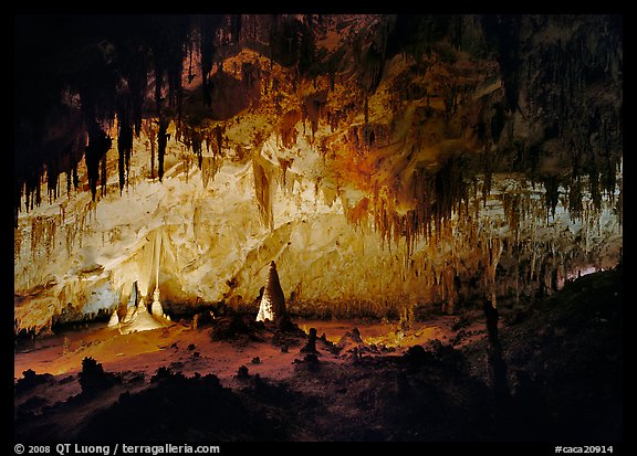 Papoose Room. Carlsbad Caverns National Park (color)