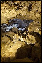 Rocks and hole. Carlsbad Caverns National Park ( color)