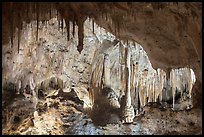 Painted Grotto. Carlsbad Caverns National Park, New Mexico, USA. (color)