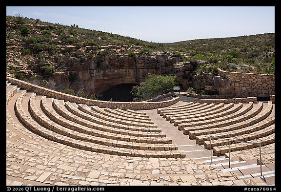 Bat Flight Amphitheater. Carlsbad Caverns National Park (color)
