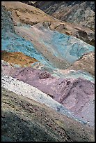 Artist's palette. Death Valley National Park ( color)