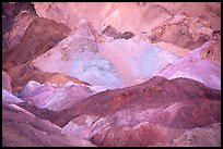 Colorful mineral deposits in Artist's palette. Death Valley National Park ( color)