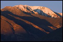 Telescope Peak at sunset. Death Valley National Park ( color)
