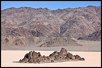 Grandstand and mountains. Death Valley National Park ( color)