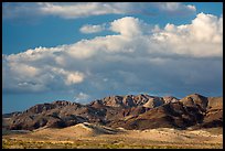 Distant Ibex Dunes and Saddle Peak Hills. Death Valley National Park ( color)