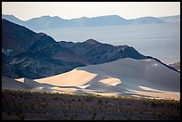 Ibex Dunes, mountains and valleys. Death Valley National Park ( color)