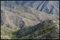 Ridges from fossil Reef. Guadalupe Mountains National Park ( color)