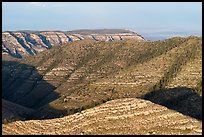High view of Guadalupe Escarpment. Guadalupe Mountains National Park ( color)