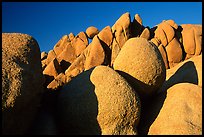 Jumbo rocks, sunset. Joshua Tree National Park ( color)