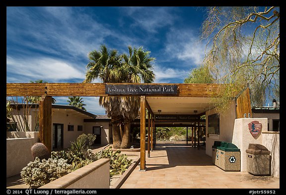 Oasis Visitor Center. Joshua Tree National Park (color)