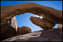 Sunburst and Arch Rock. Joshua Tree National Park ( color)