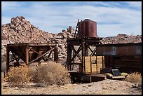 Water tower, Keys Ranch. Joshua Tree National Park ( color)