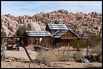 Keys Ranch historic example of early settlement. Joshua Tree National Park ( color)