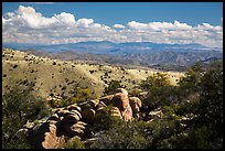 Boulders, Rincon Mountains foothills. Saguaro National Park ( color)