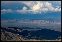 Desert mountains and afternoon clouds, Rincon Mountain District. Saguaro National Park ( color)