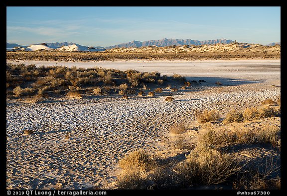 Playa in winter. White Sands National Park (color)