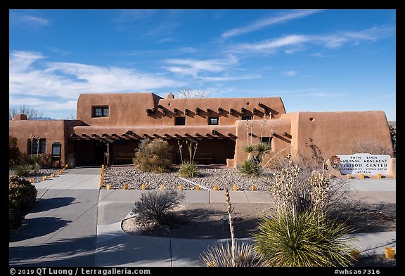 Visitor Center. White Sands National Park, New Mexico, USA.