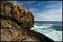 Great Head and ledge. Acadia National Park, Maine, USA.