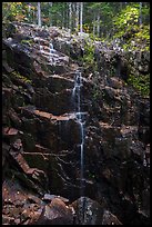 Hadlock Falls. Acadia National Park ( color)
