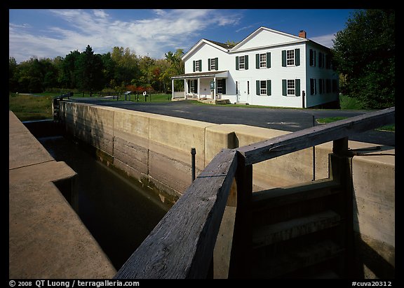 Lock and Canal Visitor Center. Cuyahoga Valley National Park, Ohio, USA.
