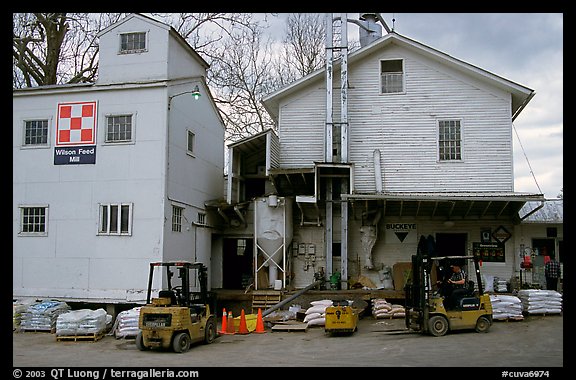 Wilson Feed  Mill. Cuyahoga Valley National Park, Ohio, USA.