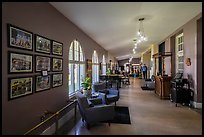 Hotel Hale Lobby. Hot Springs National Park ( color)