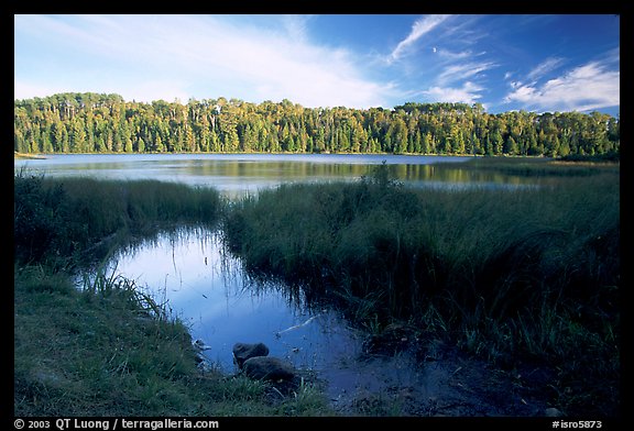 East Chickenbone Lake. Isle Royale National Park, Michigan, USA.