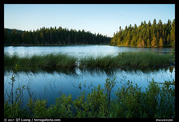 Hidden Lake. Isle Royale National Park, Michigan, USA.
