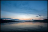 Rock Harbor and Moskey Basin, sunrise. Isle Royale National Park ( color)