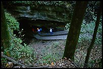 Historic entrance of the cave. Mammoth Cave National Park ( color)