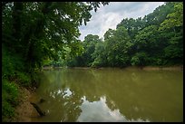 Green River at Dennison Ferry. Mammoth Cave National Park ( color)