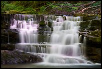 Waterfall, Keeneys Creek. New River Gorge National Park and Preserve ( color)