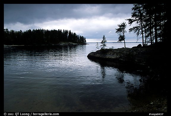 Windmill rock cove. Voyageurs National Park