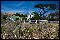 Vail and Vickers Ranch house, Santa Rosa Island. Channel Islands National Park ( color)
