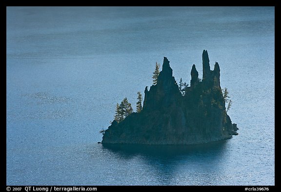 Phantom Ship. Crater Lake National Park, Oregon, USA.