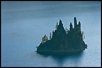 Phantom Ship. Crater Lake National Park, Oregon, USA. (color)