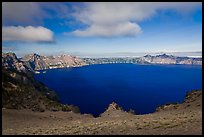 Lake view from Cloudcap overlook. Crater Lake National Park ( color)