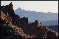 Volcanic spires. Crater Lake National Park ( color)